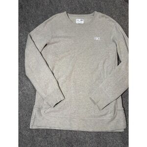 ASICS X Reigning Champ Sweatshirt Mens XL Gray Crewneck Cotton Athletic Wear
